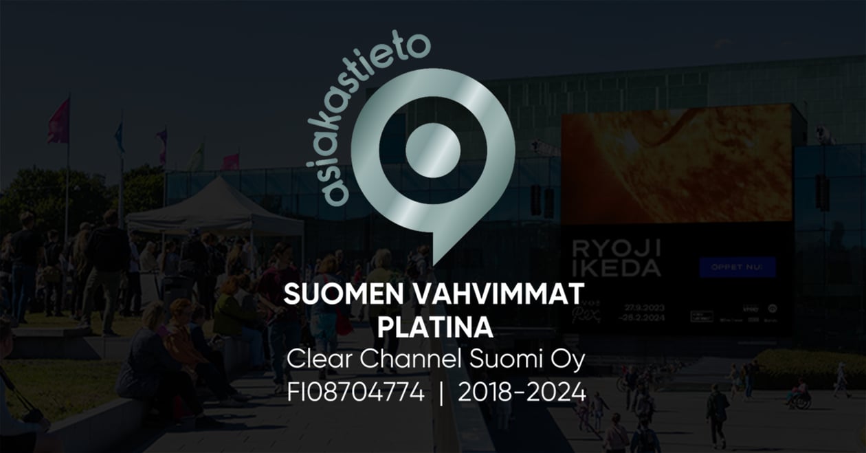 Olemme saavuttaneet arvostetun Suomen Vahvimmat Platina -sertifikaatin
